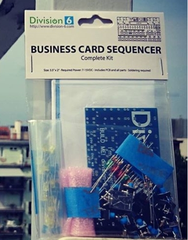 Division 6 Business Card Sequencer