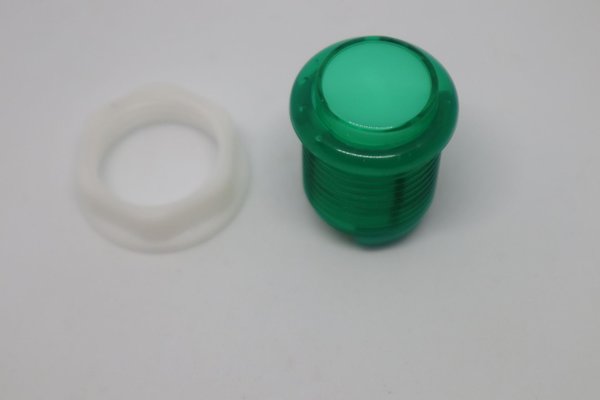 Mini LED Arcade Button 24/30mm, red, green, blue, yellow, clear