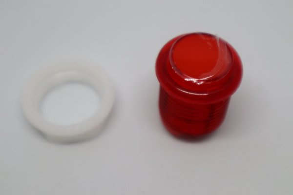 Mini LED Arcade Button 24/30mm, red, green, blue, yellow, clear