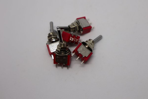 Mini Toggle Switch SPDT ON-ON long lever