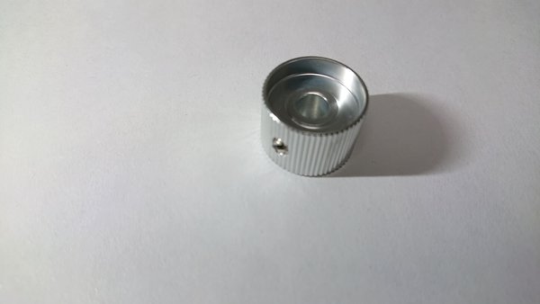 knurled aluminium knob Ø 20 x height 13